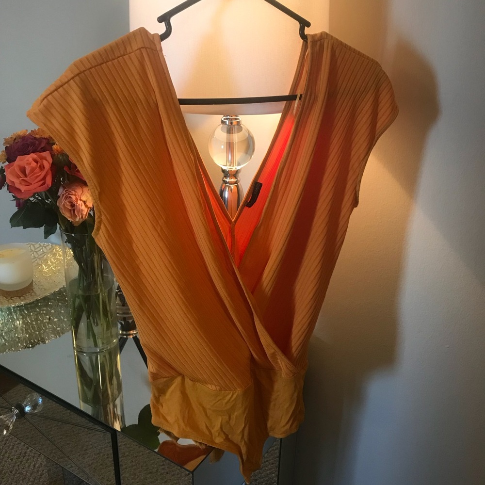 Orange Zara Top M
